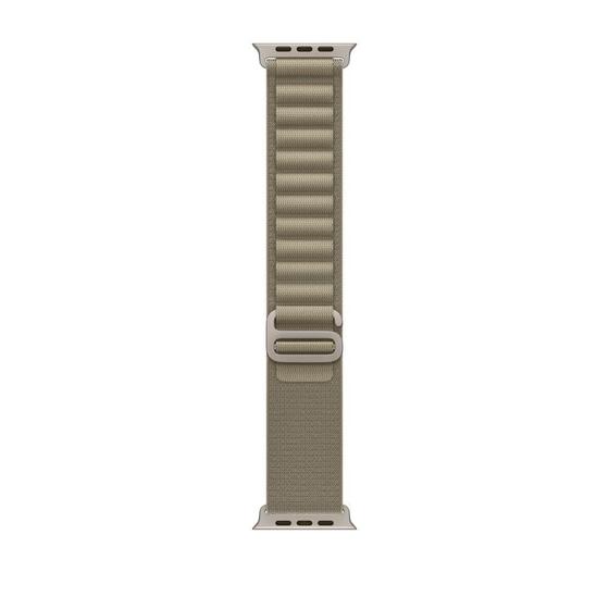 Imagem de Pulseira Apple Watch Alpine Loop - Titânio Resistente - 49mm - Cor Oliva