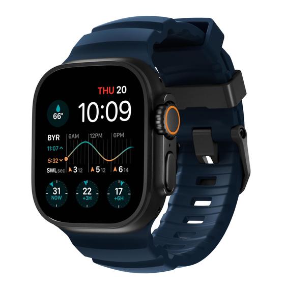 Imagem de Pulseira Apple Watch NOMAD Rocky Point Atlantic Blue 45/49 mm