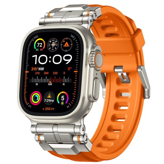 Imagem de Pulseira Bandletic para Apple Watch - Compatível com Series 10, Ultra, 9, 8, 7, SE e Mais
