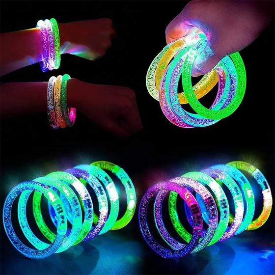 Imagem de Pulseira Bastão Neon Festa Cores Sortidas 50un Make+