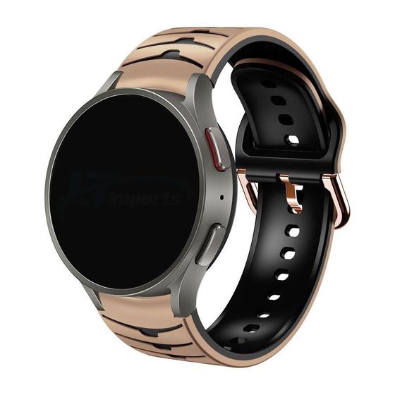 Imagem de Pulseira Borracha Curve compativel com Samsung Galaxy Watch 5 Pro - Galaxy Watch 4 Classic - Galaxy Watch 5 - Galaxy Watch 4