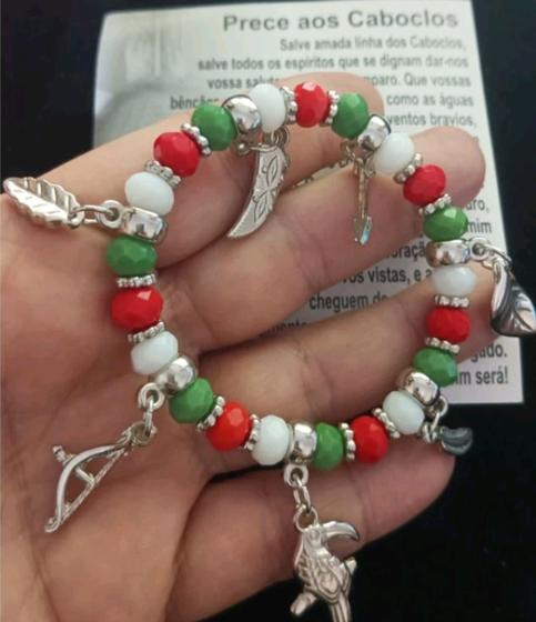 Imagem de Pulseira Bracelete Orixá Axé Umbanda Escolha a Sua