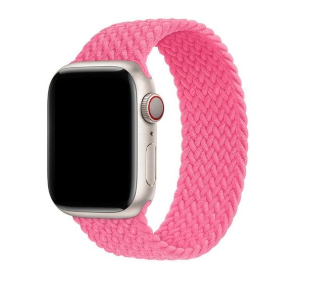 Imagem de Pulseira Braided Solo Para Watch 42/44/45mm - Flamingo - M / Jetech