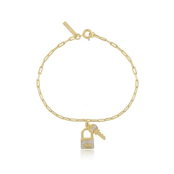 Imagem de Pulseira cadeado com chave