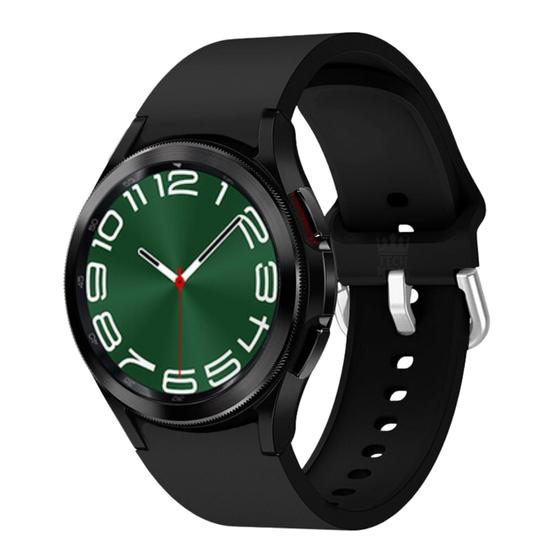 Imagem de Pulseira Com Fecho Curvado Para Galaxy Watch6 Classic 47mm