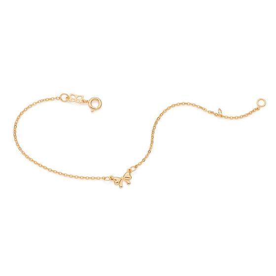 Imagem de Pulseira com laço banhada a ouro  552179 Rommanel