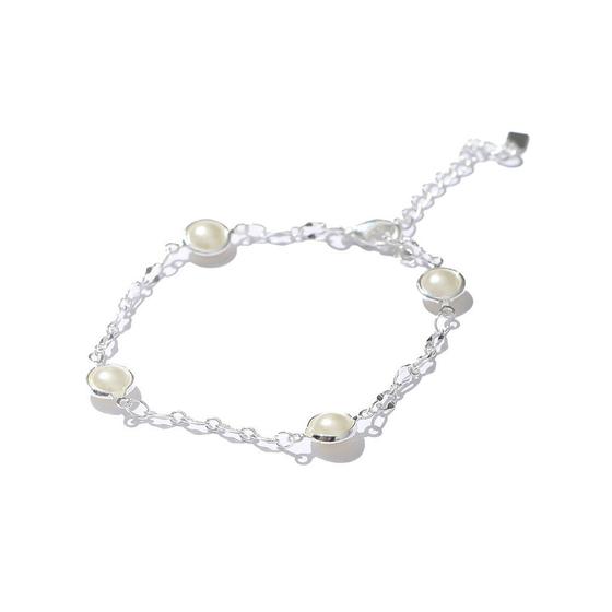 Imagem de Pulseira com pérolas delicadas