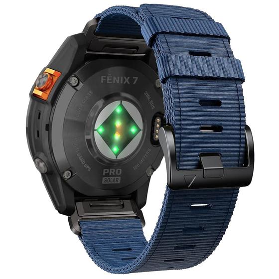 Imagem de Pulseira Compatível Garmin Fenix 7X 6X 5X Fênix 3 Nylon 26mm