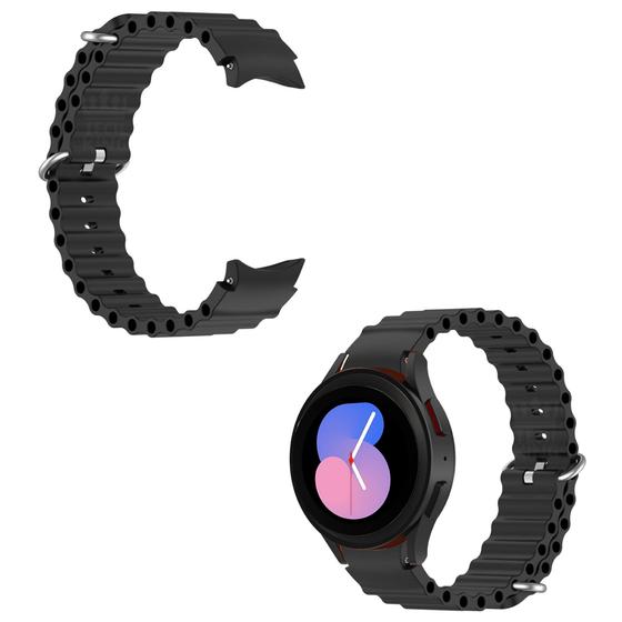 Imagem de Pulseira confortável  ondulada para para galaxy watch 5 40mm