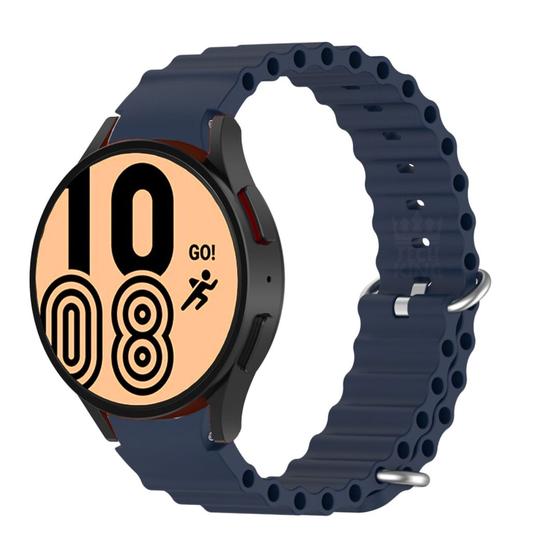 Imagem de Pulseira Correa De Silicone Ondulada Para Galaxy Watch4 44mm