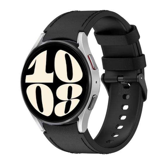 Imagem de Pulseira Couro Artificial Com Silicone Para Watch6 40Mm R930