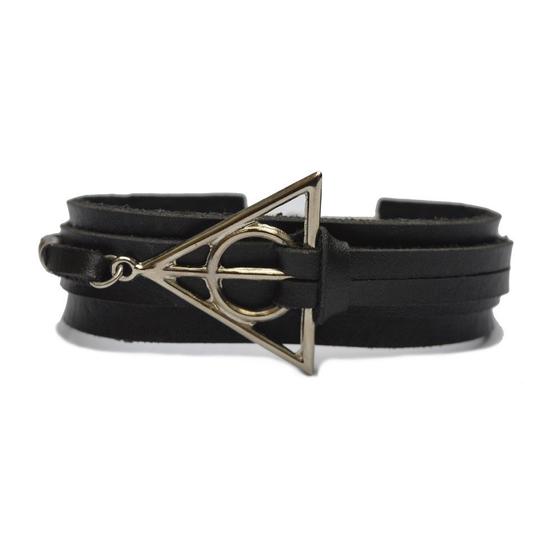 Imagem de Pulseira Couro Masculina Harry Potter