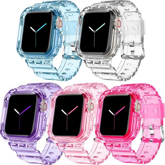 Imagem de Pulseira DABAOZA Compatível com Apple Watch 45/44/42mm
