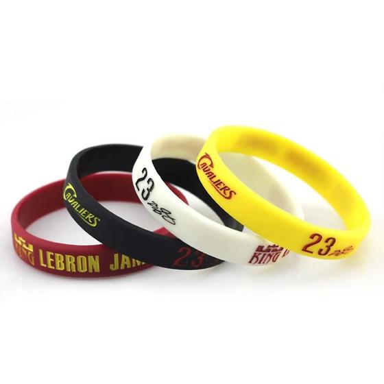 Imagem de Pulseira de basquete, pulseira esportiva Lebron James x4