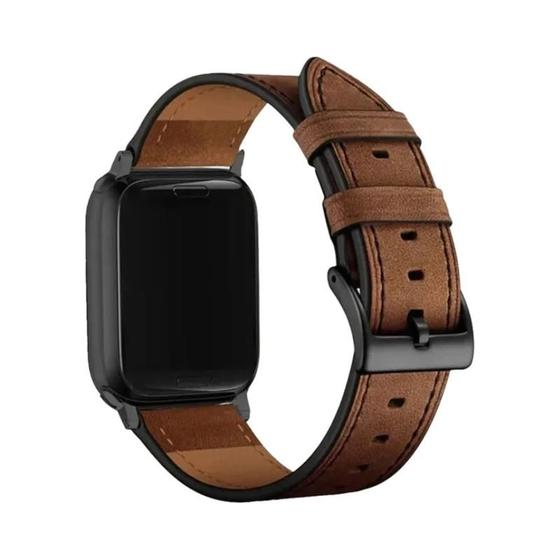 Imagem de Pulseira de Couro para Apple Watch 38/40/41/42/44/45/49mm - Série SE, 8, 7, 6, 5, 4, 3