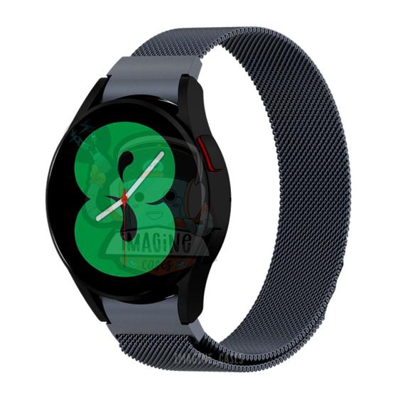 Imagem de Pulseira de Metal Milanese Curvada Exclusiva Galaxy Watch 4