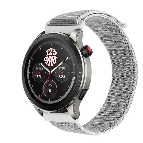 Imagem de Pulseira de Nylon Compativel com Amazfit GTR4 GTR 4 A2166 / GTR3 A1971 / GTR 3 Pro A2040 / GTR 2 A1952 / New