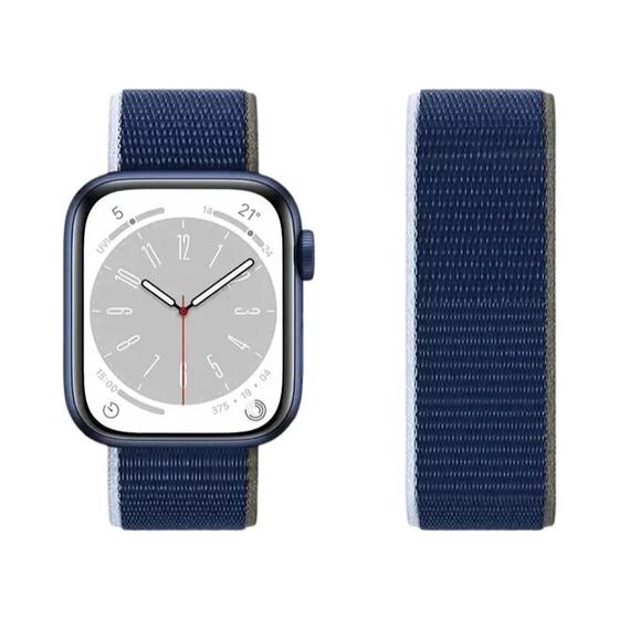 Imagem de Pulseira de Nylon para Apple Watch 40mm/41mm/44mm/45mm/49mm - Série 9, 8, 7, 6, 5, 4, 3