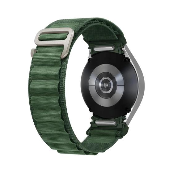 Imagem de Pulseira de Nylon para Samsung Galaxy Watch 6, 5, 4 Classic e Pro (40mm, 44mm e 45mm)