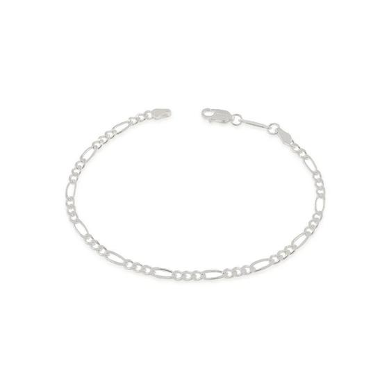 Imagem de Pulseira de prata 925 unissex rommanel groumet 19 cm 850051