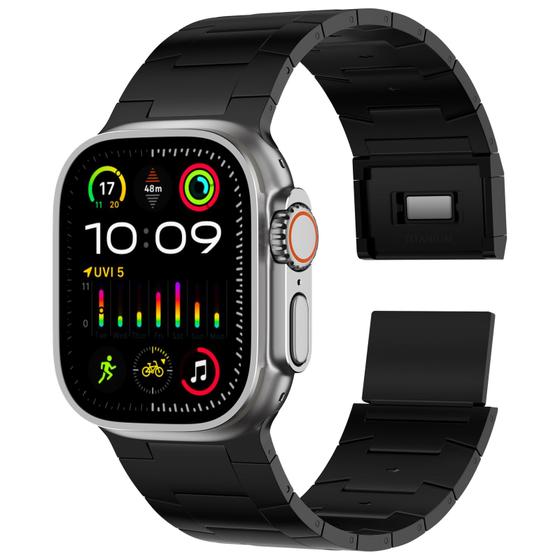 Imagem de Pulseira de relógio ACESTAR Full Titanium 49 mm para Apple Watch