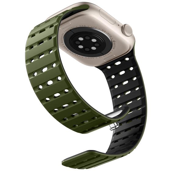 Imagem de Pulseira de relógio Bandletic compatível com Apple Watch 42 mm/41 mm/40 mm/38 mm