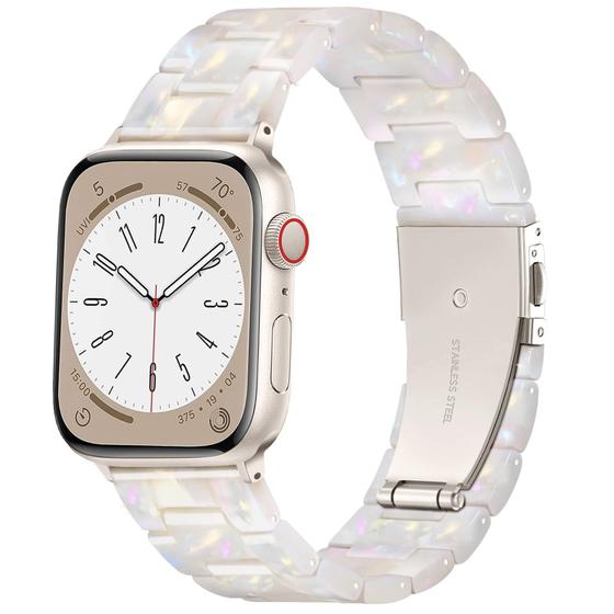 Imagem de Pulseira de relógio GEAK Resin compatível com Apple 40 mm 38 mm 41 mm 42 mm