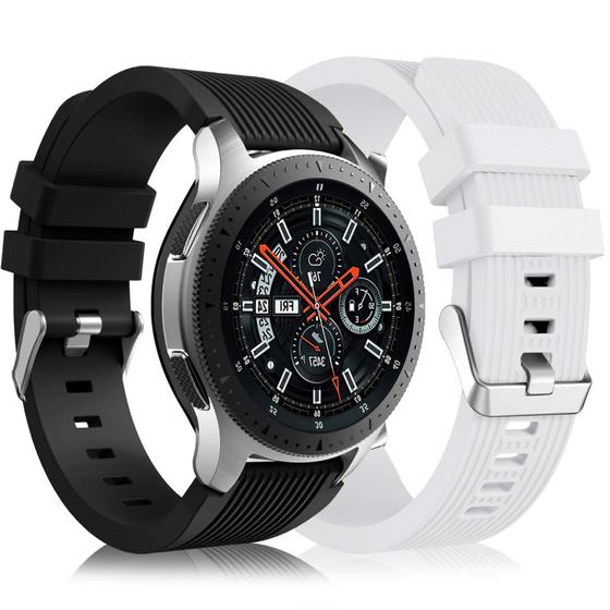 Imagem de Pulseira de relógio Lerobo Silicone 22mm para Samsung Galaxy Watch 3 45mm