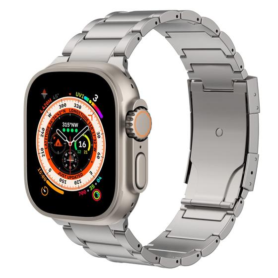 Imagem de Pulseira de Relógio MoKo Titanium para Apple Watch 42mm - Prata