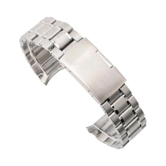 Imagem de Pulseira de Relógio Universal de Aço Inoxidável - 20mm e 22mm