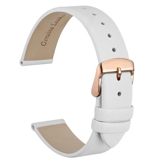 Imagem de Pulseira de Relógio WOCCI Elegant - Couro Genuíno 12mm