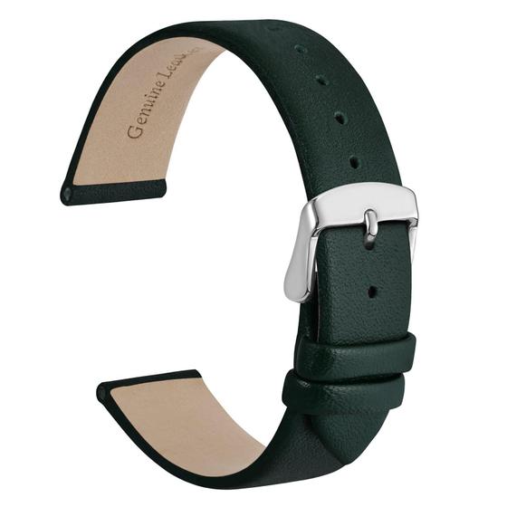Imagem de Pulseira de Relógio WOCCI Elegant - Couro Genuíno 18mm