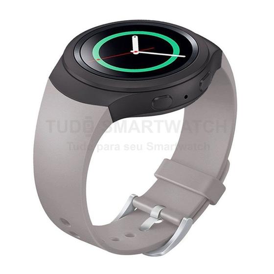 Imagem de Pulseira de Silicone Bege para Relógio Samsung Galaxy Gear S2 Sport