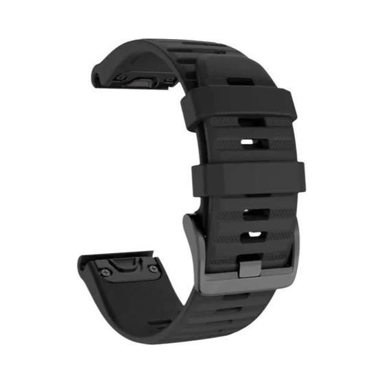 Imagem de Pulseira de Silicone de 26mm com Liberação Rápida para Garmin Instinct 2X, Fenix 6X Pro e 5X