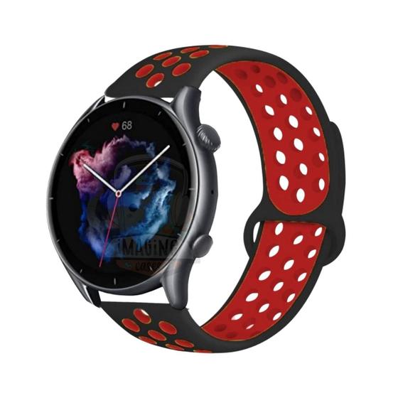 Imagem de Pulseira de Silicone Furadinha para Amazfit GTR 3 3 Pro