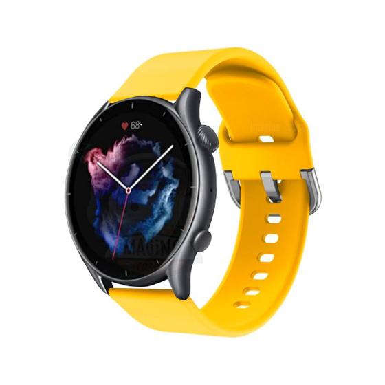 Imagem de Pulseira de Silicone Lisa com Fecho Sport Amazfit GTR 3 3 Pro