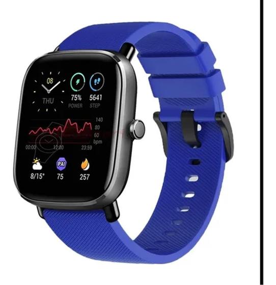 Imagem de Pulseira De Silicone Para Gts2 Mini - Azul Royal