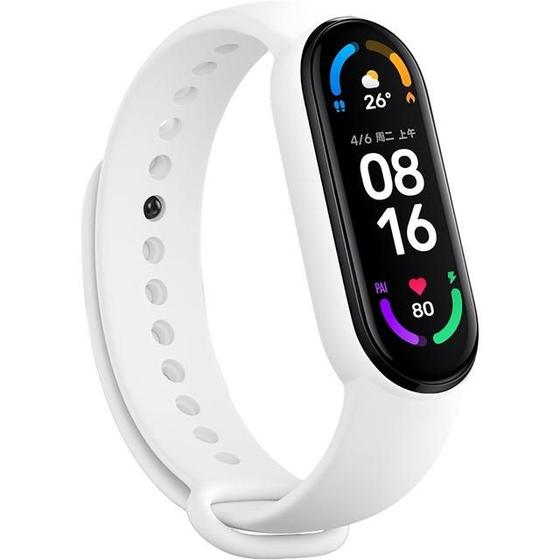 Imagem de Pulseira de Silicone para Mi Band - Branco