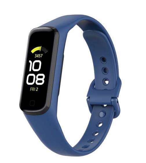 Imagem de Pulseira de silicone para Samsung Galaxy Fit 2 Sm-r220 - Azul Marinho/ Jetech