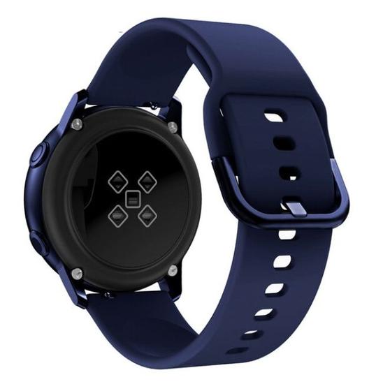 Imagem de Pulseira de silicone para Samsung Galaxy Watch Active - Azul escuro