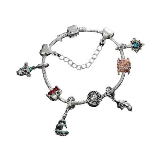 Imagem de Pulseira Disney Lilo e Stitch - Jóia para Mulheres e Crianças - Presente "Eu te Amo"