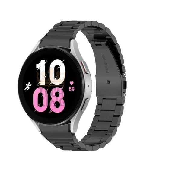 Imagem de Pulseira Elos Metal Gomada Para Galaxy Watch5 44Mm+ Película