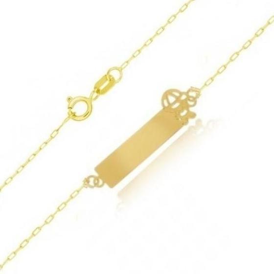 Imagem de Pulseira Em Ouro 750 Pulseira Infantil Menino Em Ouro 18K