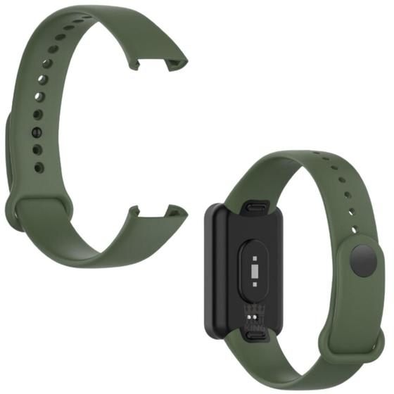 Imagem de pulseira em silicone esportiva compatível com smart band pro