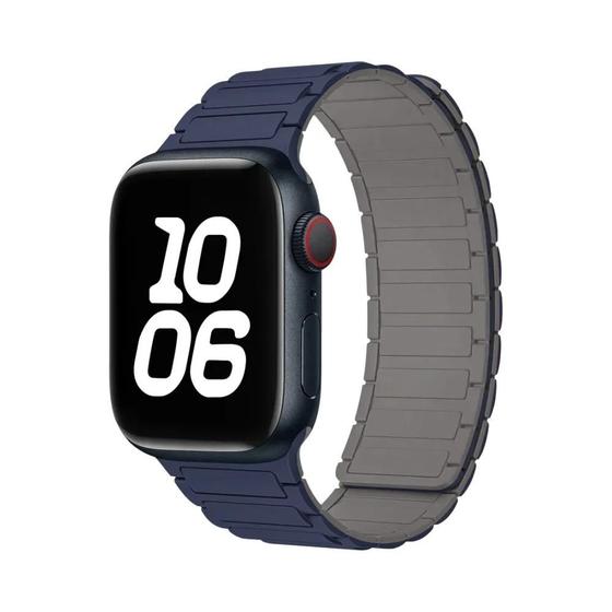 Imagem de Pulseira Esportiva De Silicone Magnética Para Apple Watch Ultra 2 9 8 7 6 5 4 49mm 45mm 44mm 42mm 38