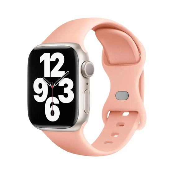 Imagem de Pulseira Esportiva de Silicone para Apple Watch (38mm a 49mm) - Série 9, 8 e outras