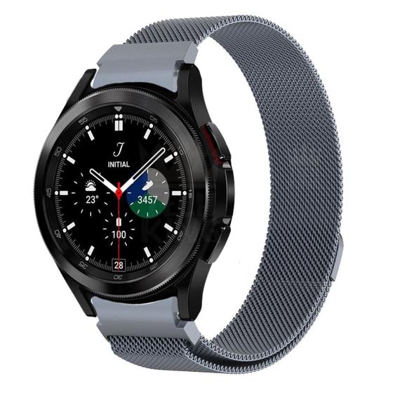 Imagem de Pulseira Fecho Imã encaixe curvo Para Watch4 Classic 46mm