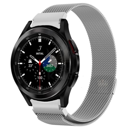 Imagem de Pulseira Fecho Imã encaixe curvo Para Watch4 Classic 46mm