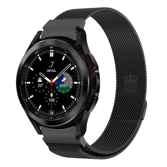 Imagem de Pulseira Fecho Imã encaixe curvo Para Watch4 Classic 46mm