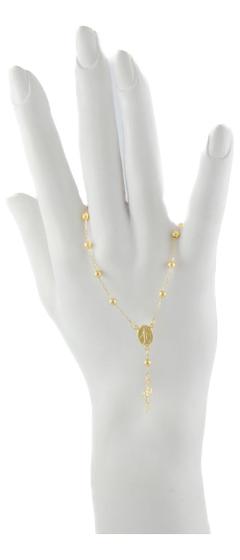 Imagem de Pulseira Feminina Ouro 18k 750 Terço 3 Mm 19 Cm Certificado